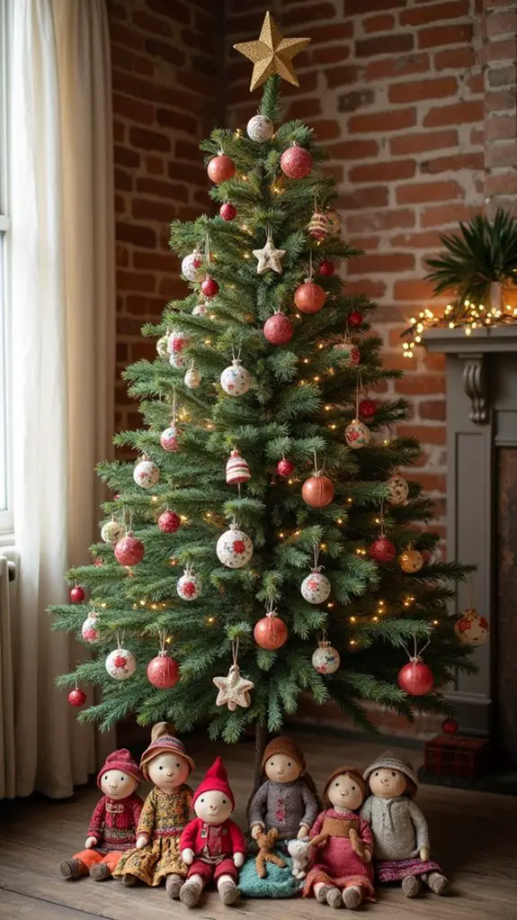 whimsical figurines and dolls