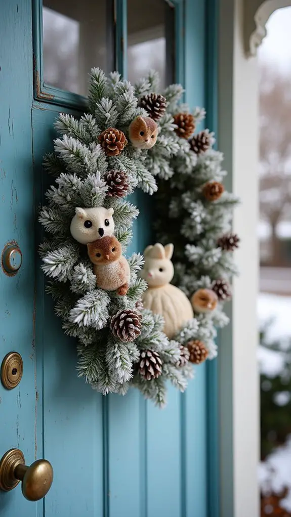 whimsical forest holiday decoration