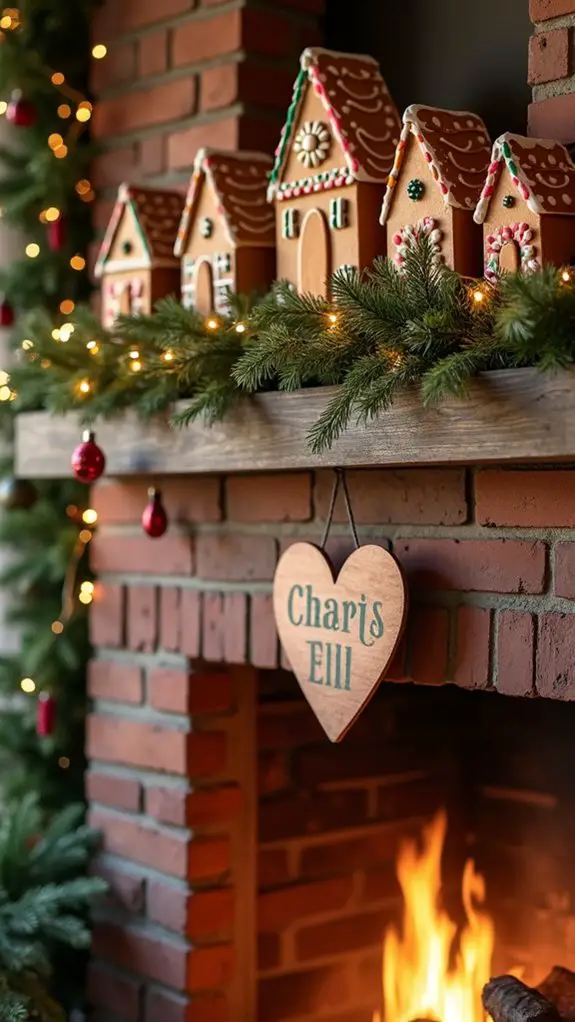 whimsical gingerbread holiday decor