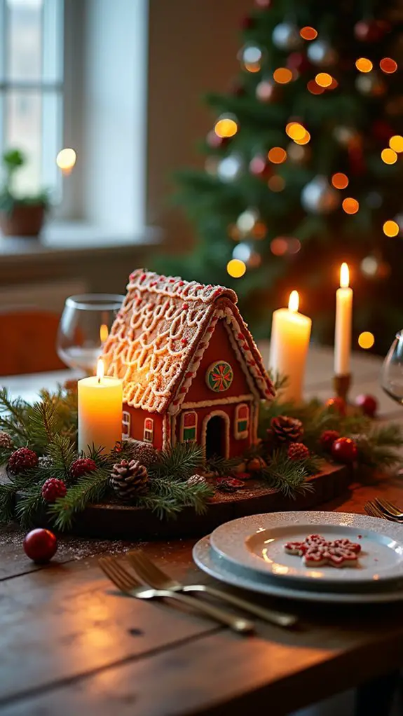 whimsical holiday centerpiece creation