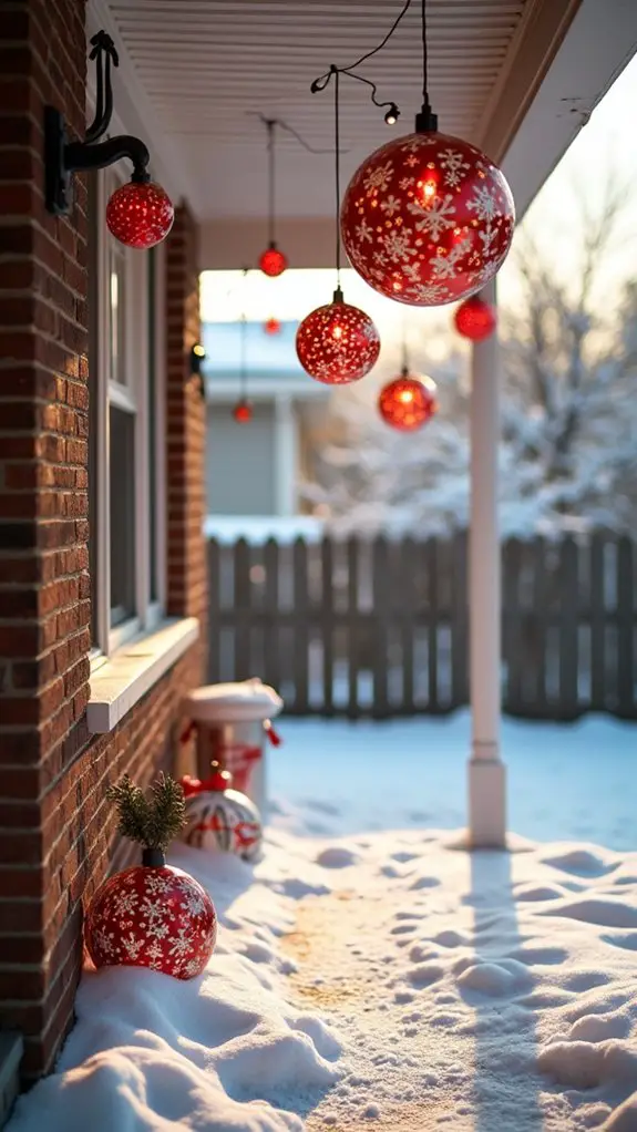 whimsical holiday light decor
