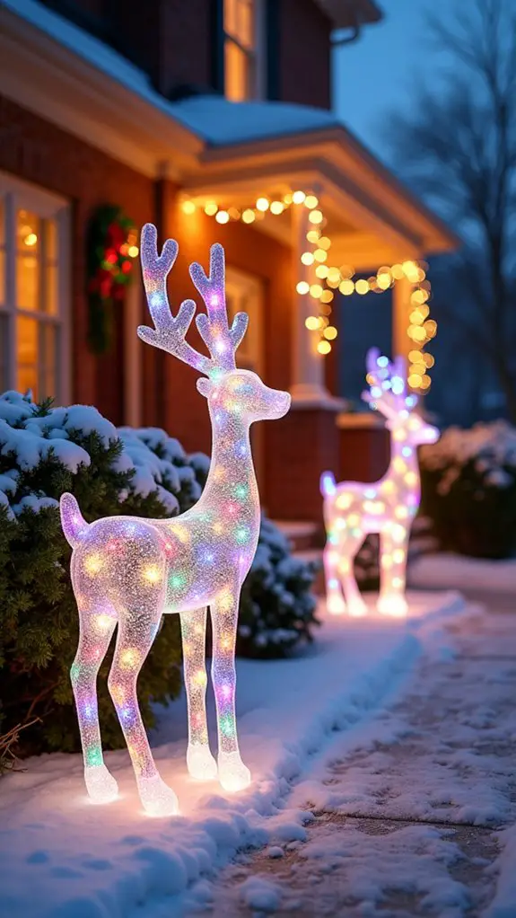 whimsical holiday outdoor decor