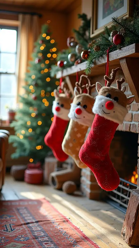whimsical holiday stocking decorations