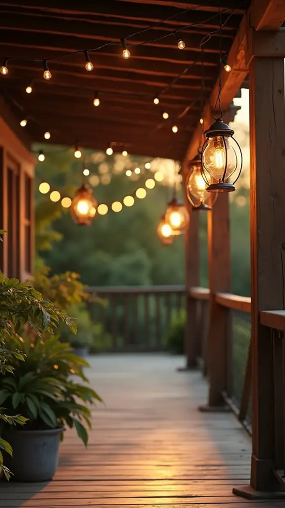 whimsical lanterns for ambiance
