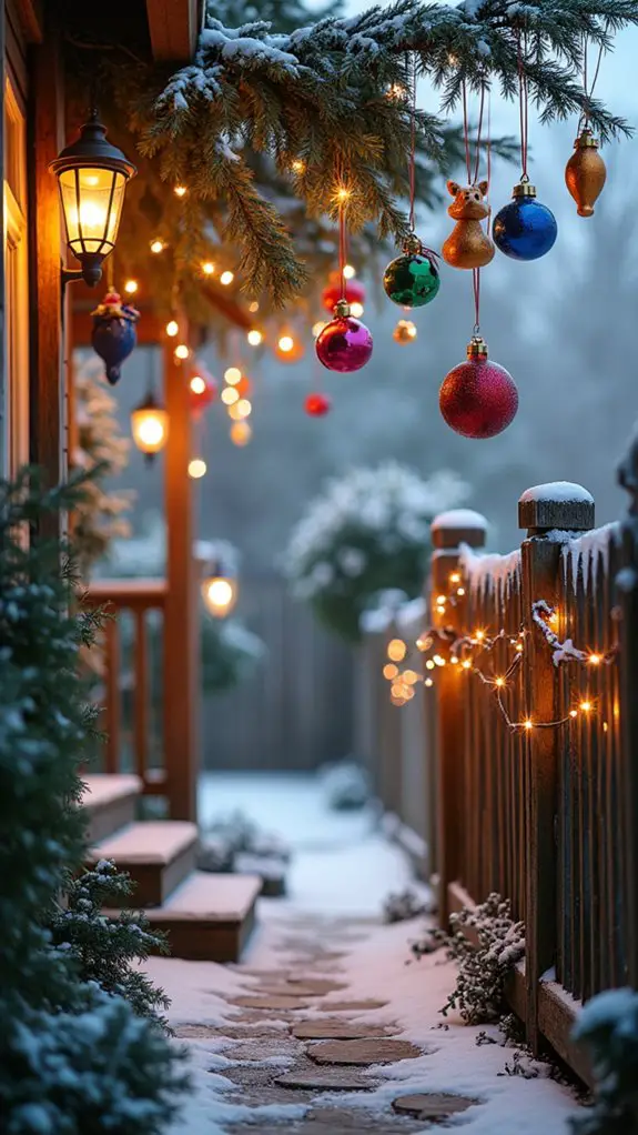 whimsical light up holiday ornaments