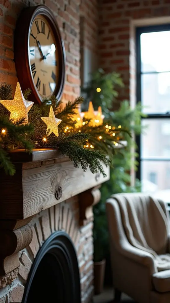 whimsical mercury glass accents