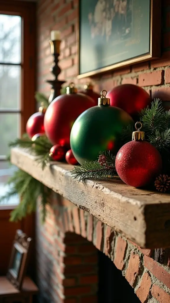 whimsical oversized ornament focal point