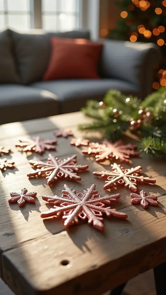 whimsical rose gold decor