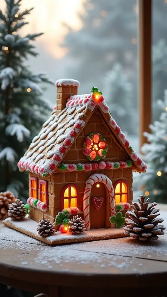 whimsical sparkling sugar snow