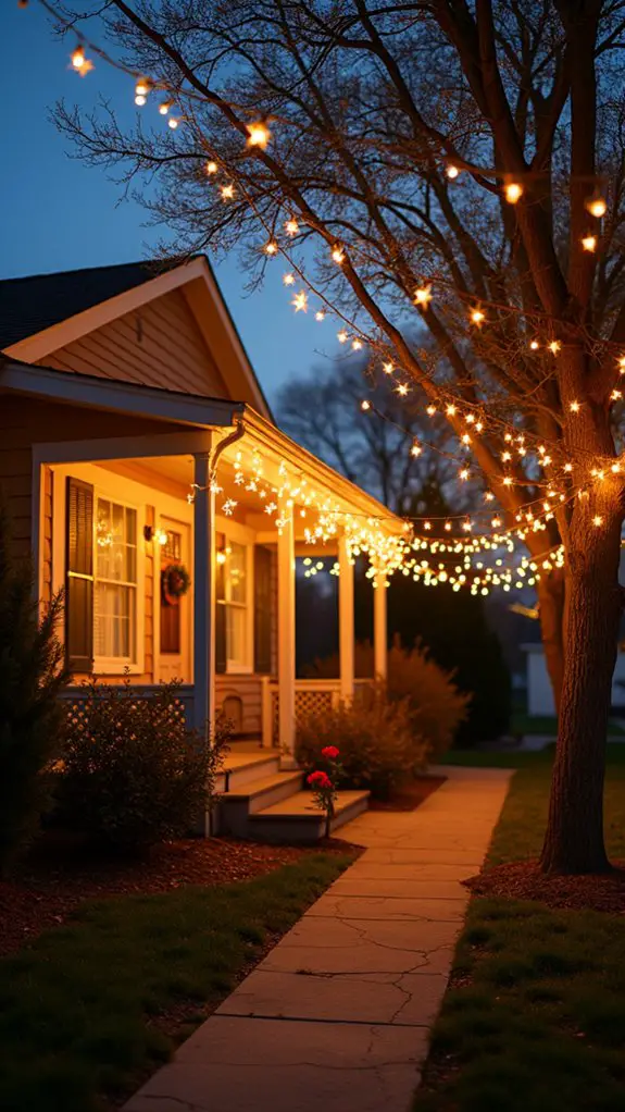 whimsical starry night display