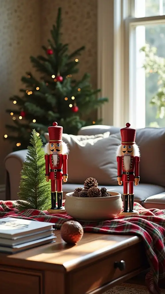 whimsical stylish nutcracker decor