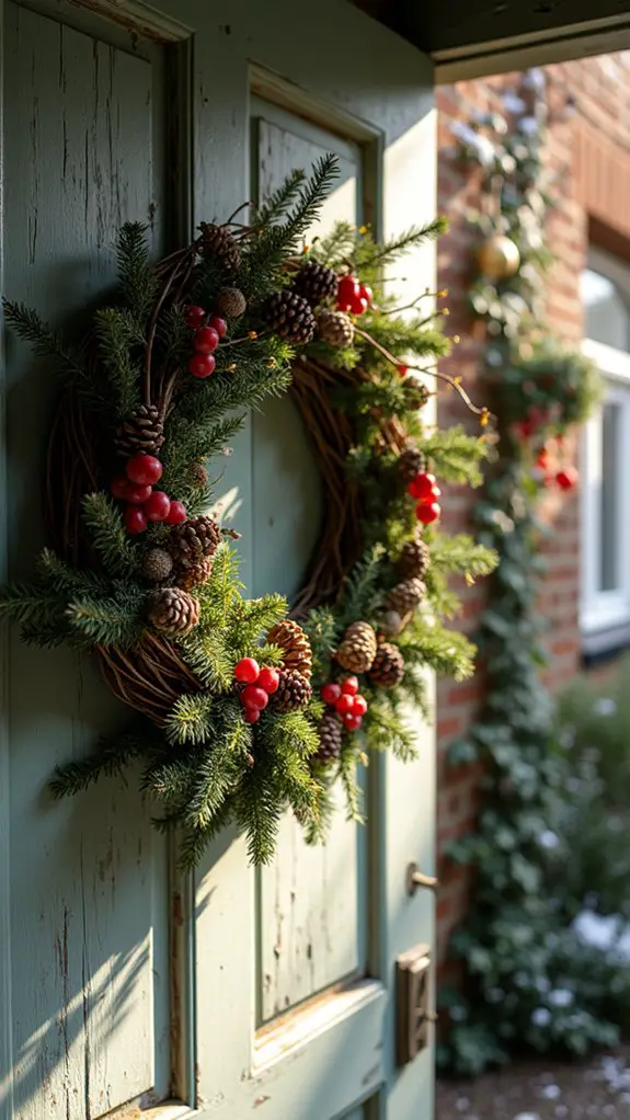 whimsical twisted willow branches