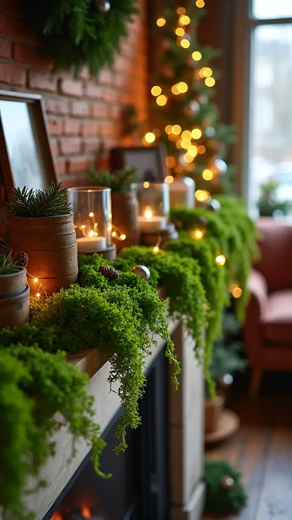 whimsical winter holiday display