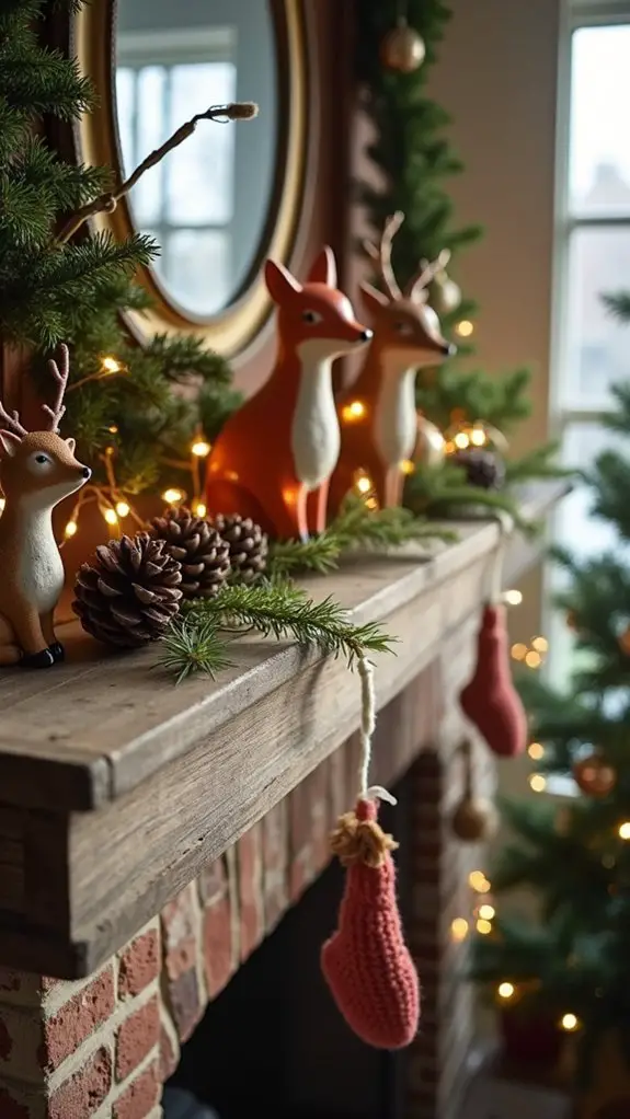 whimsical woodland creature decor