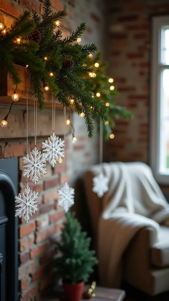 winter magic tree decor