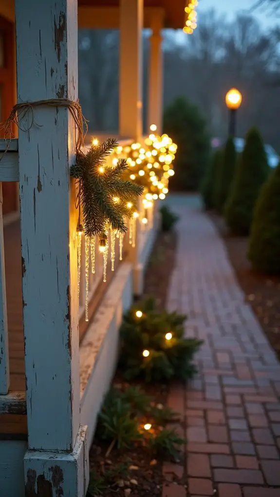 winter wonderland light accents