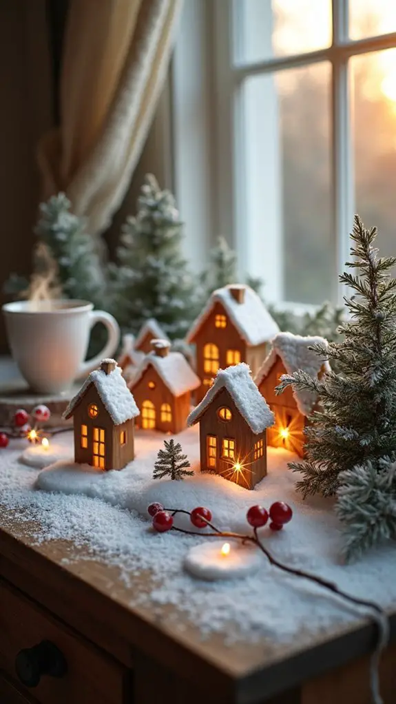 winter wonderland tabletop display