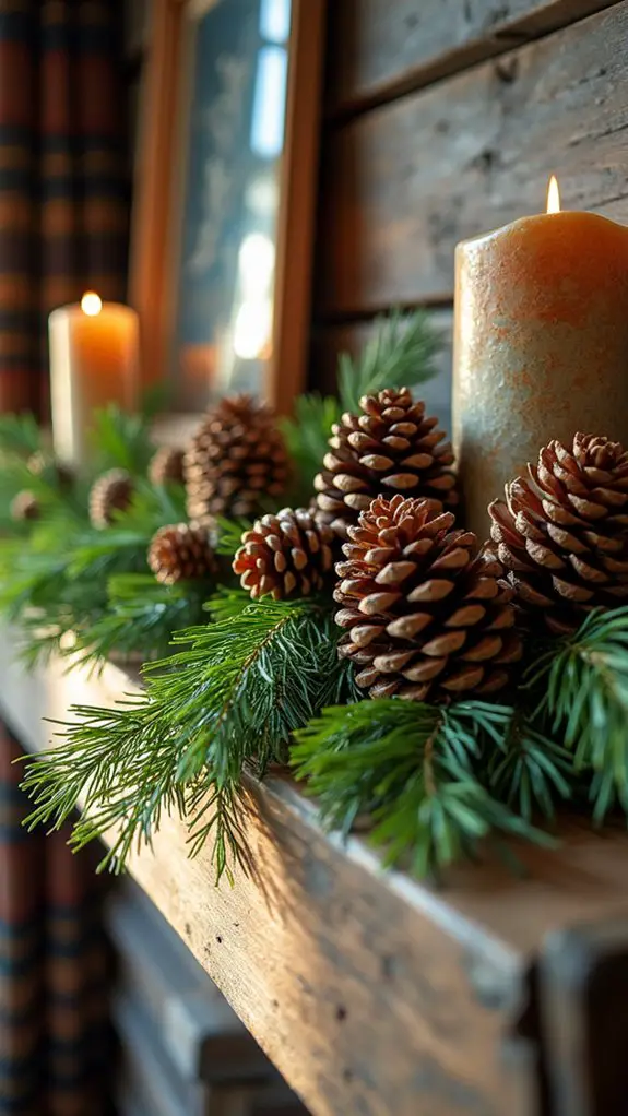 woodland inspired rustic decor