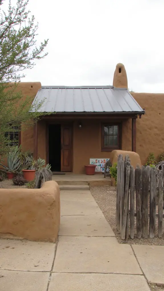 artistic adobe home design