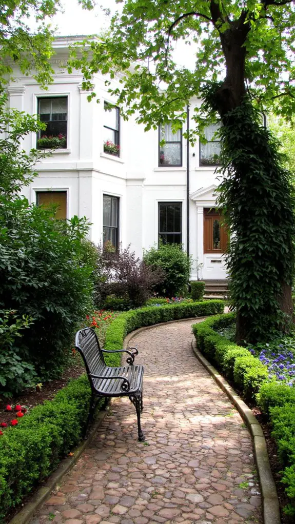 artistic stone garden pathways