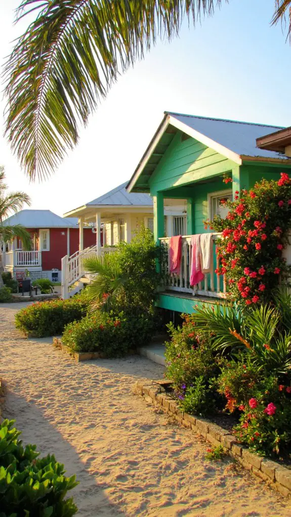 beachside vibrant cozy retreat