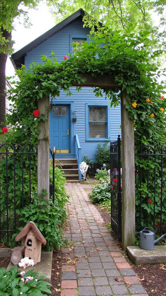 beautiful fence design elements