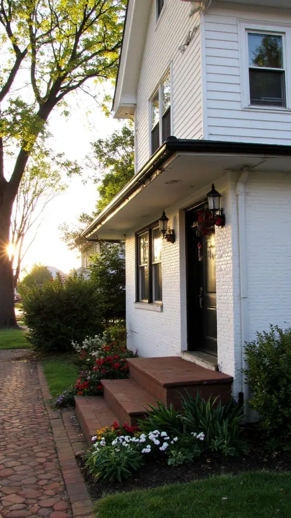black gutters enhance sophistication