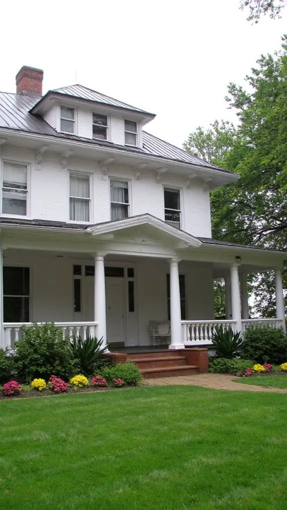 black roofs symbolize durability