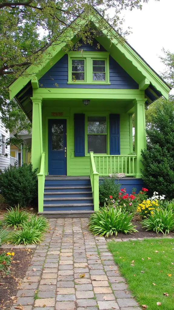 bold and inviting contrast