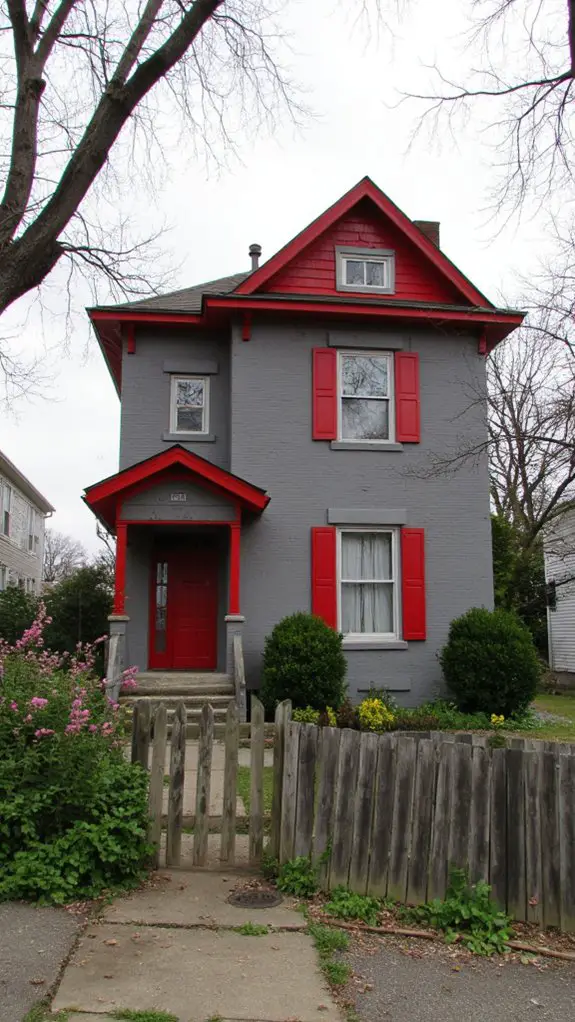 bold and modern exterior