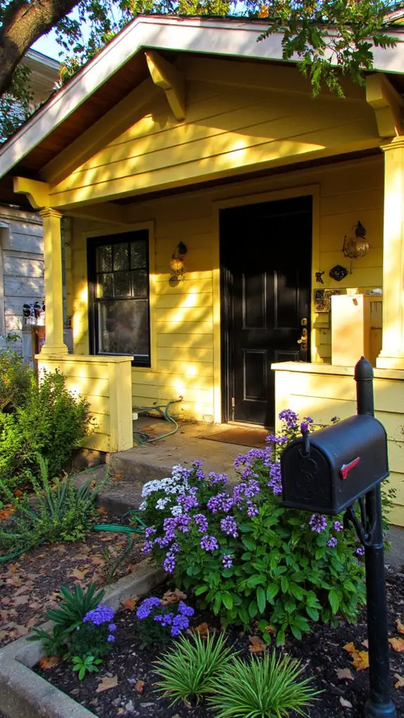 bold black accents enhance elegance