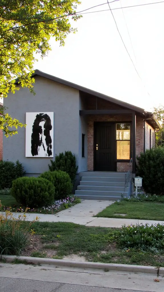 bold black art contrast