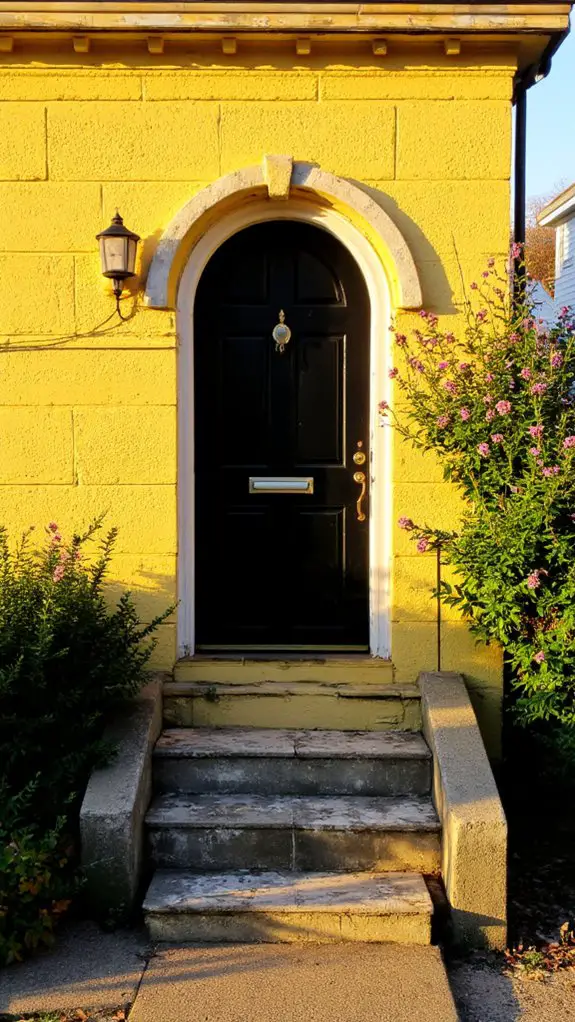bold black door statement