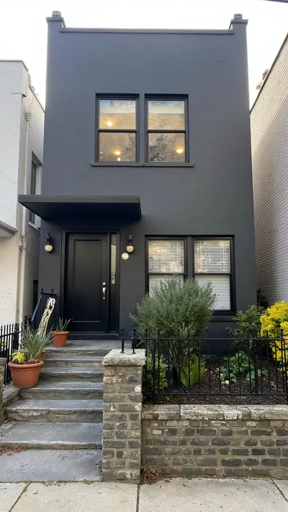 bold black gray elegance