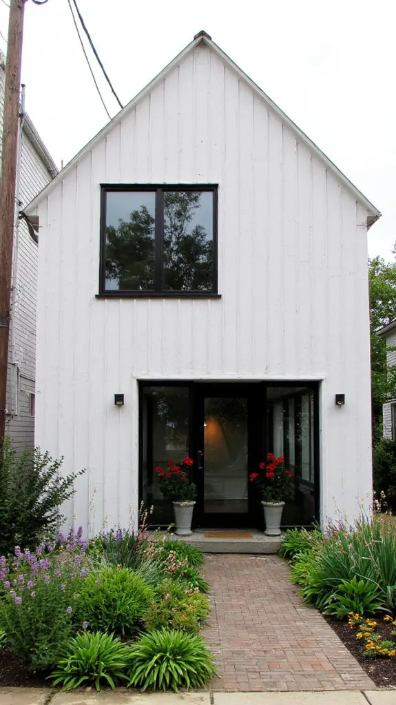 bold black window contrast