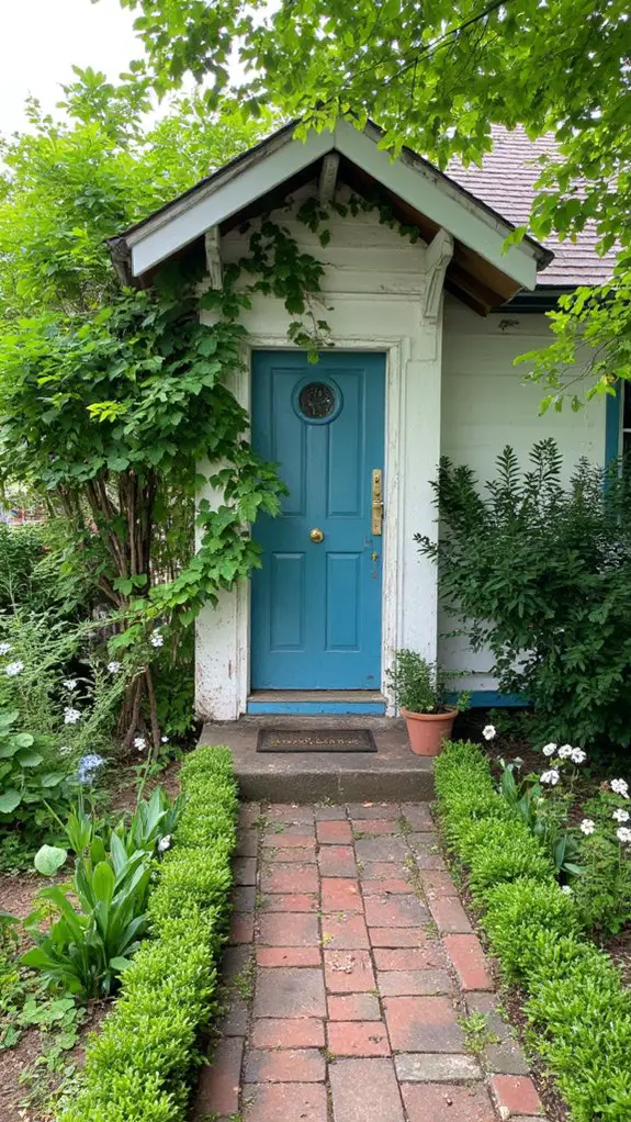 bold charming teal statement