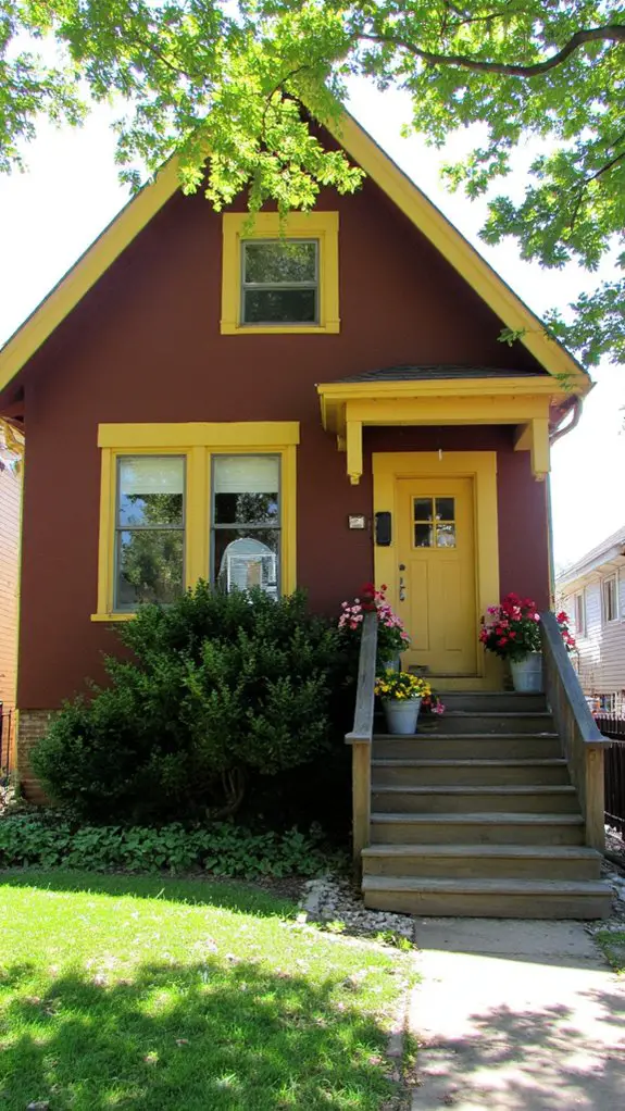 bold cheerful color combination