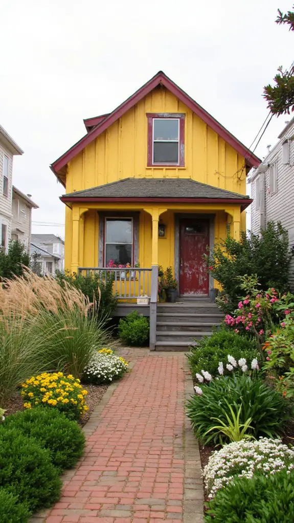 bold coastal color contrast