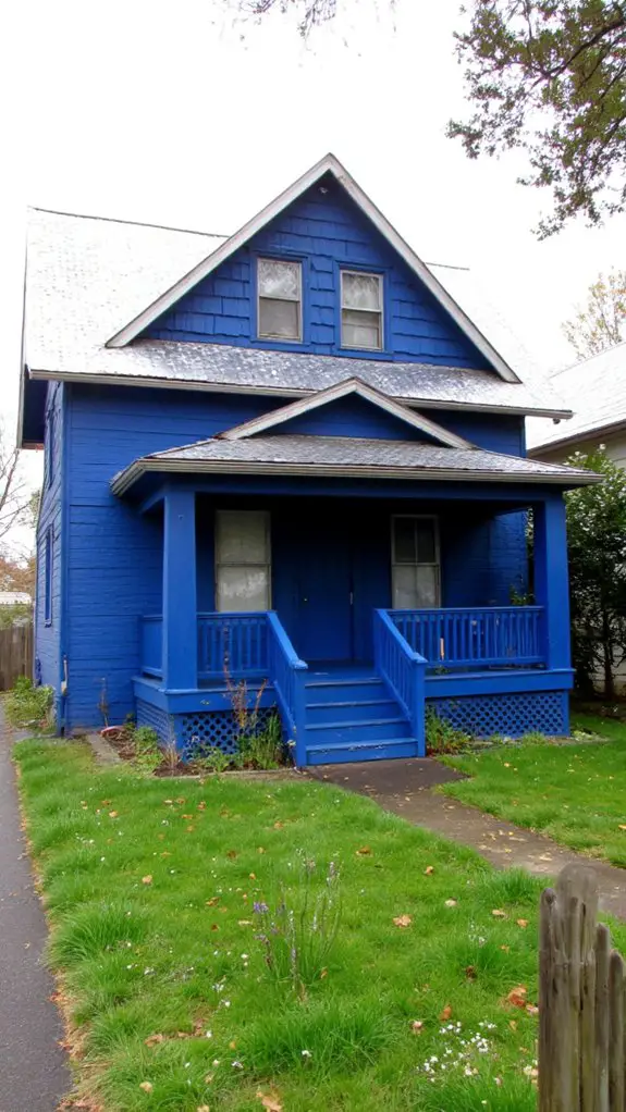 bold cobalt blue elegance