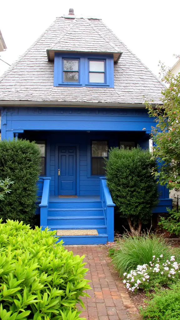 bold cobalt sleek gray