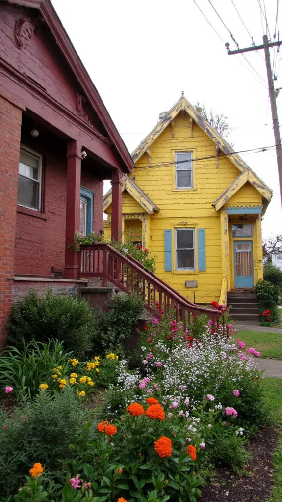 bold color combinations showcased