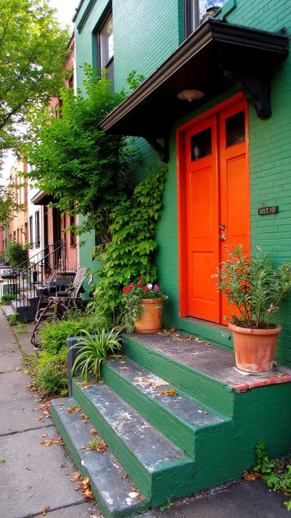 bold colors in minimalism