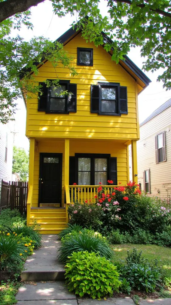 bold confident color combination