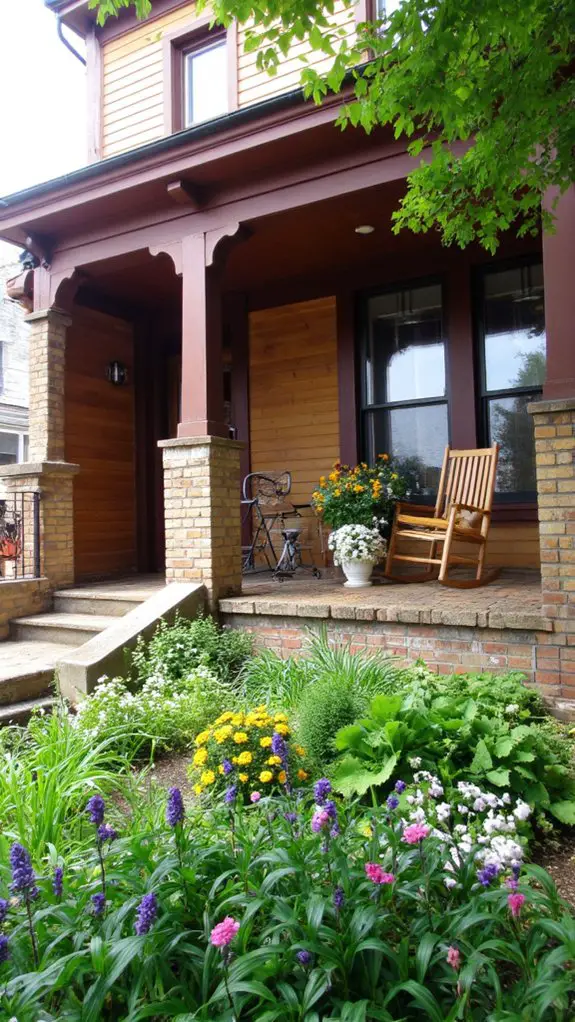 bold dark trim contrast