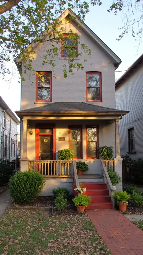 bold exterior color combination