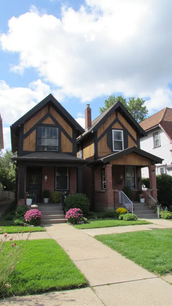 bold geometric rustic accents