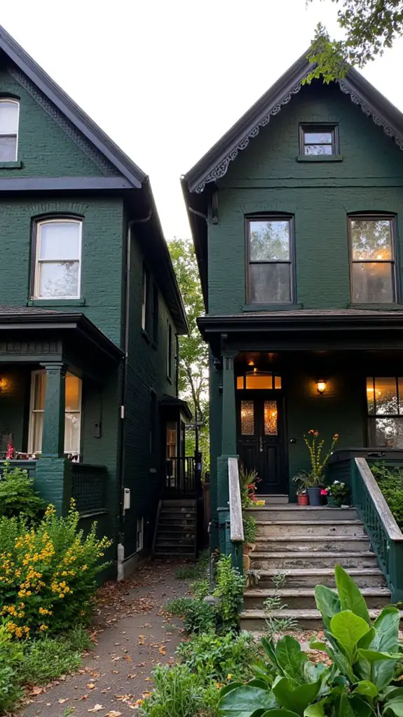 bold green and black