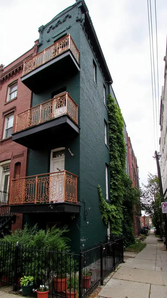 bold green warm copper