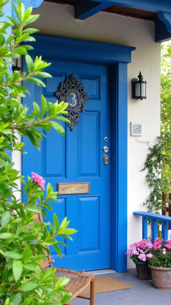 bold house numbers enhance appeal