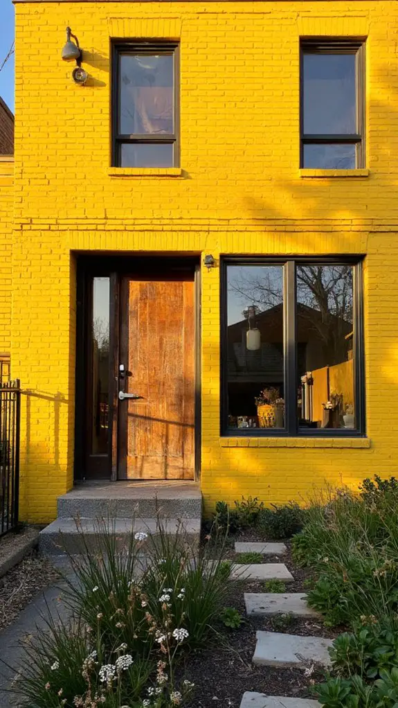 bold industrial charm contrast